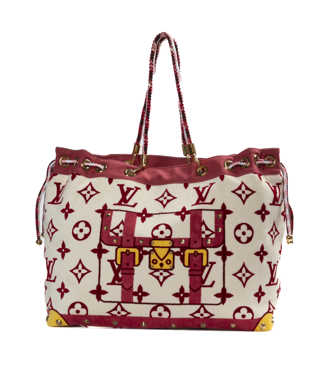 Louis Vuitton Eponge Trunk Tote GM Spugna Monogram