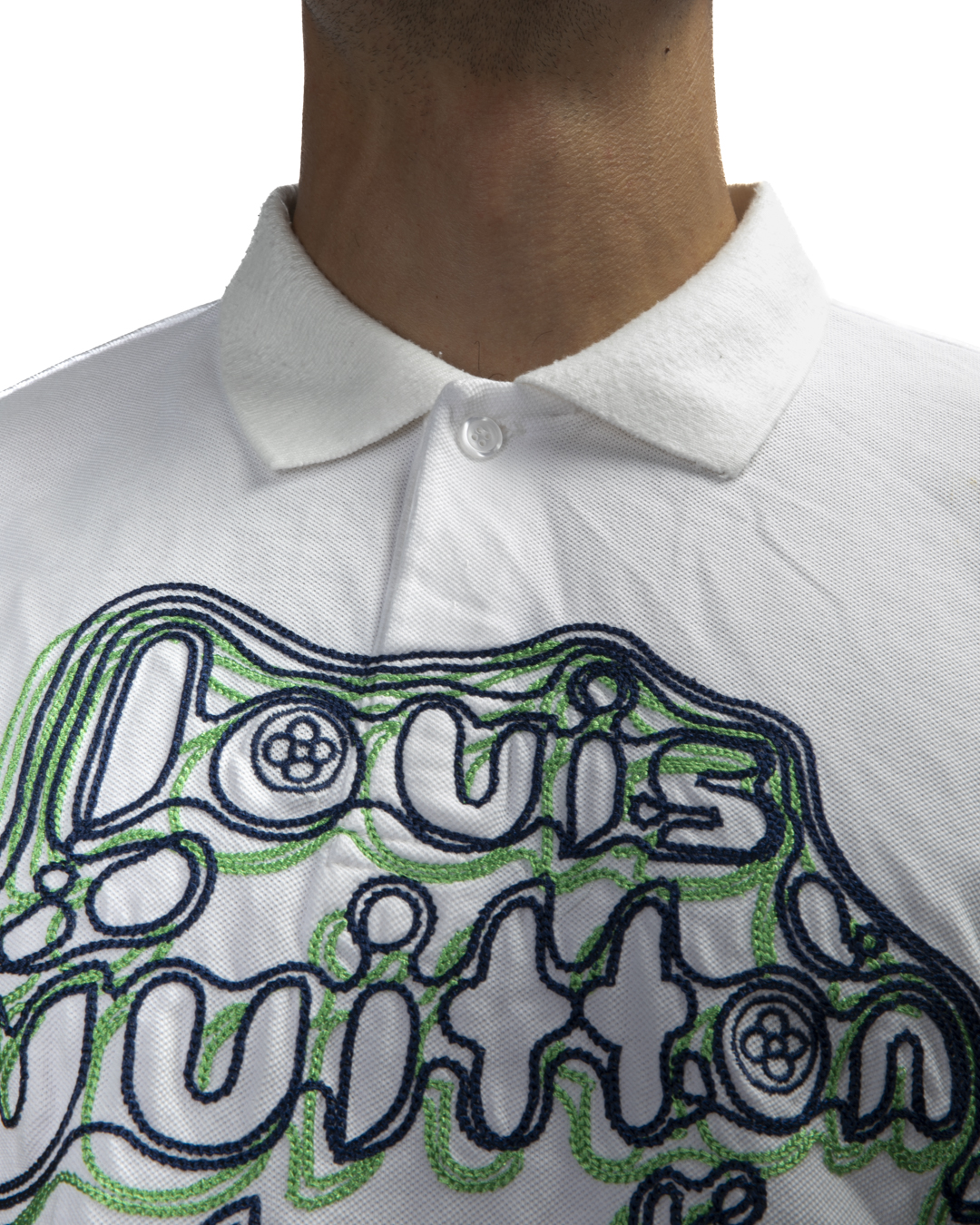 Alternative view of Louis Vuitton Polo Studio 1854 Cotone Bianca