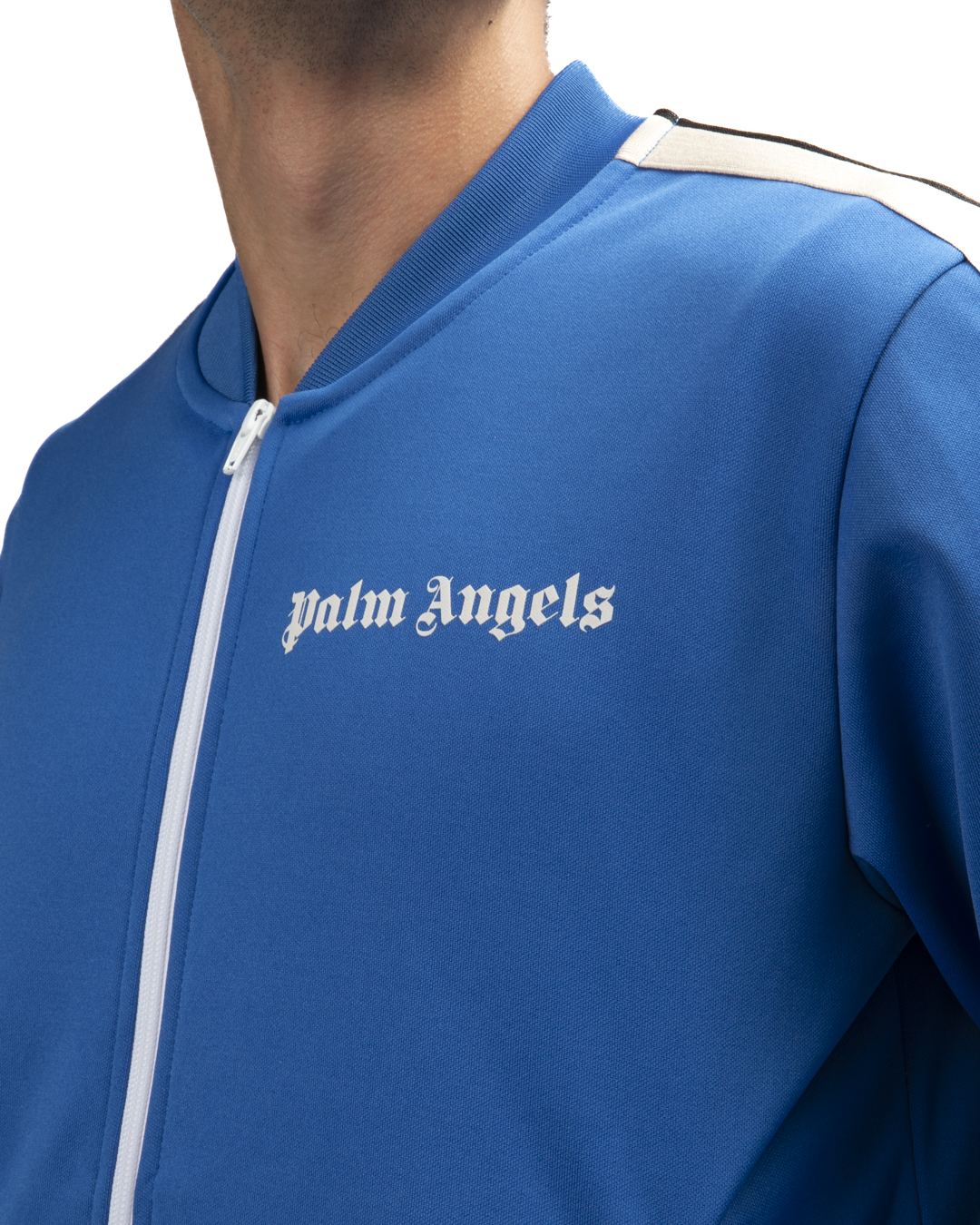 Alternative view of Palm Angels Completo Trank Bomber + Pants Blu