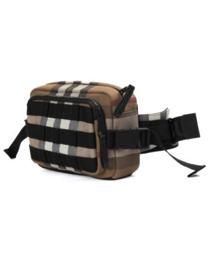 Alternative view of Burberry Marsupio Pappy Small Check Beige