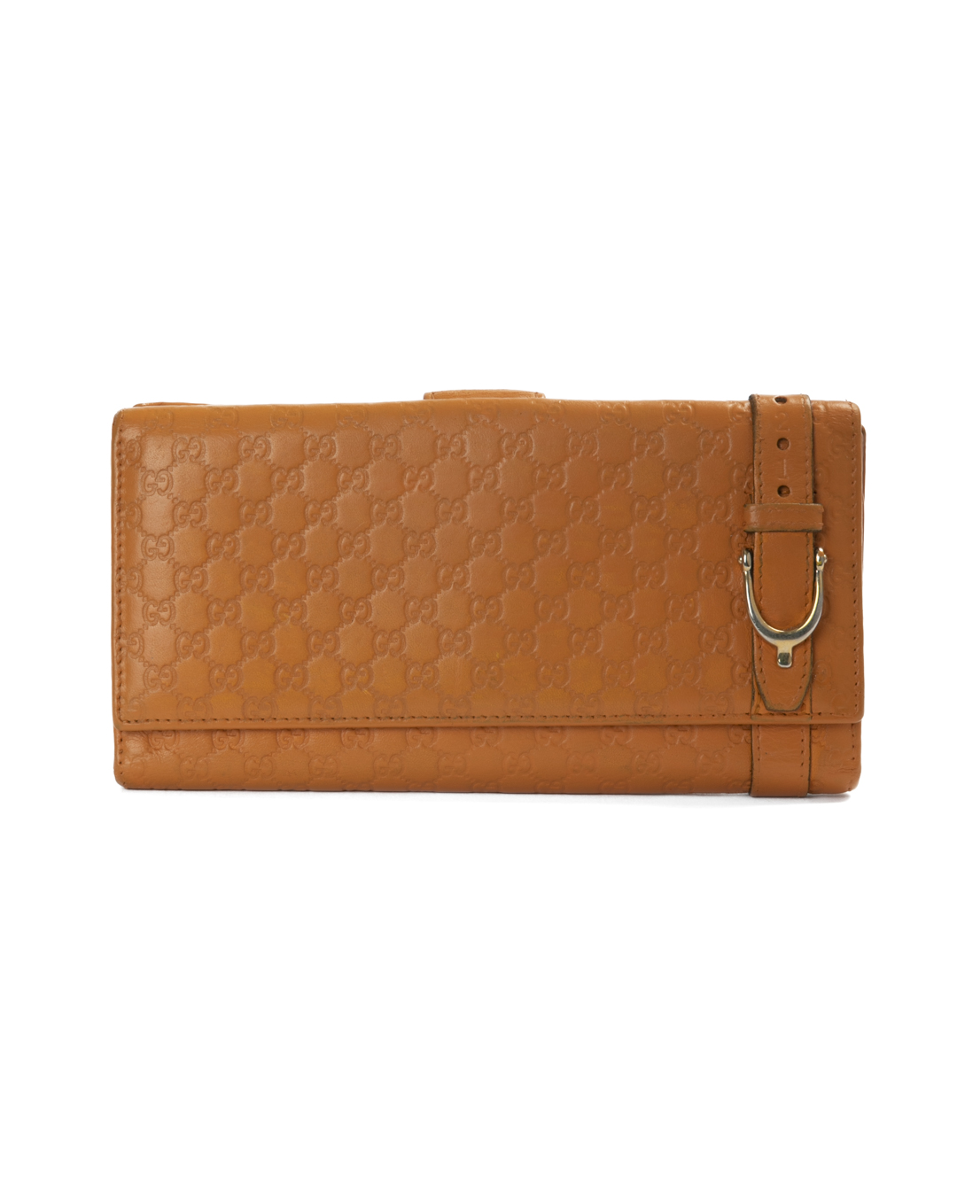Gucci Portafoglio Clip Guccissima Arancio