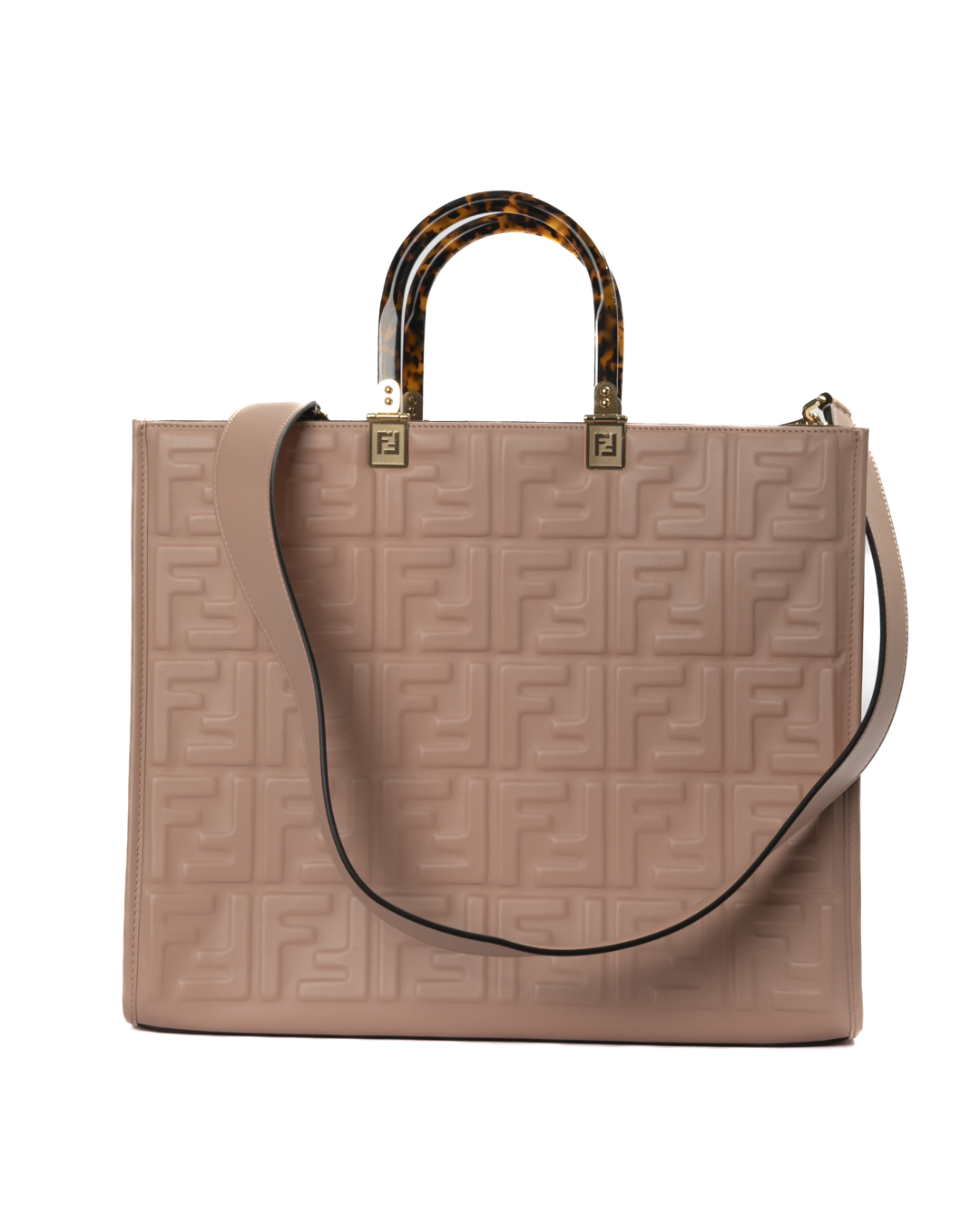 Alternative view of Fendi Sunshine Medium FF Embossed Rosa