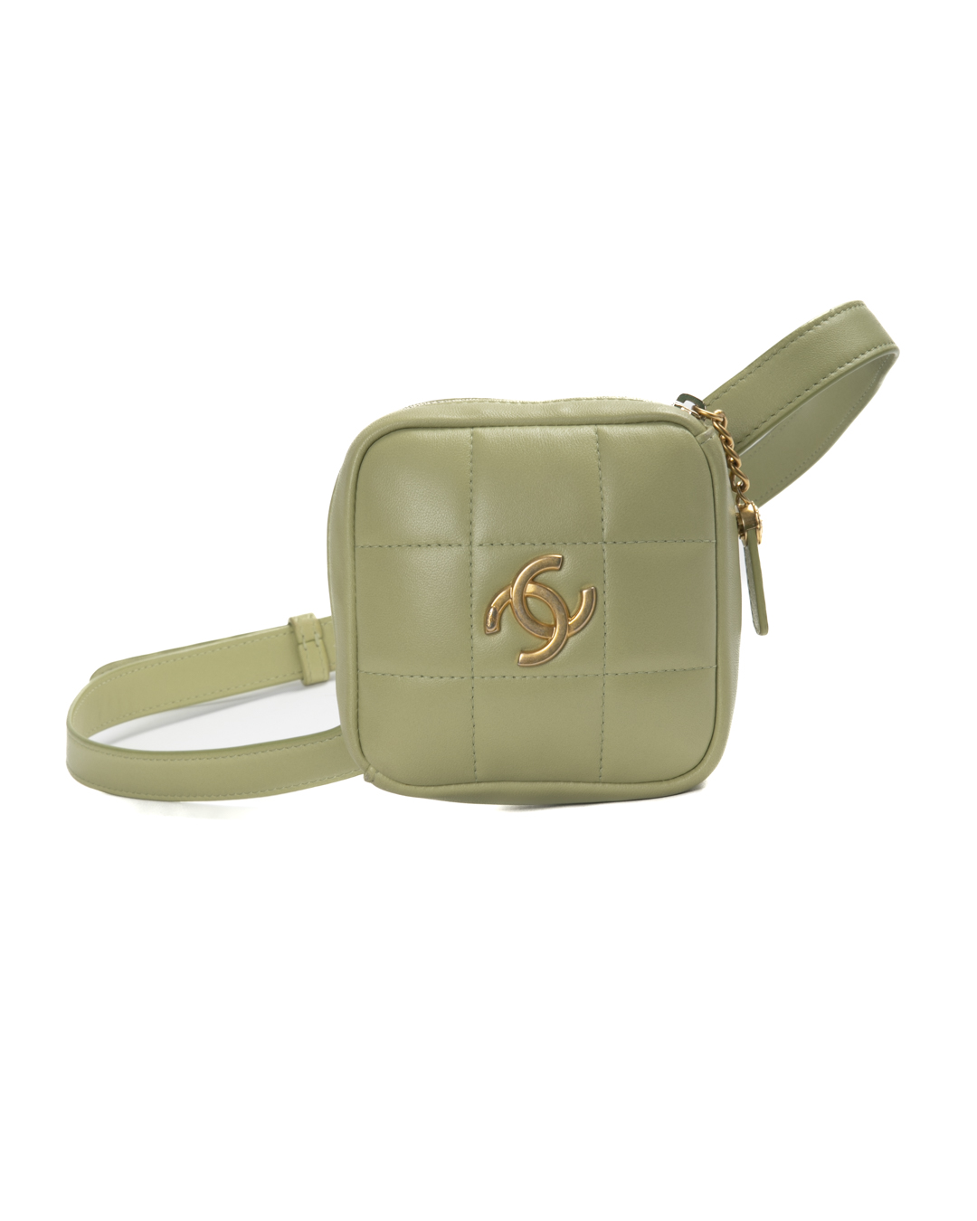 Chanel Marsupio Diamond Timeless Verde