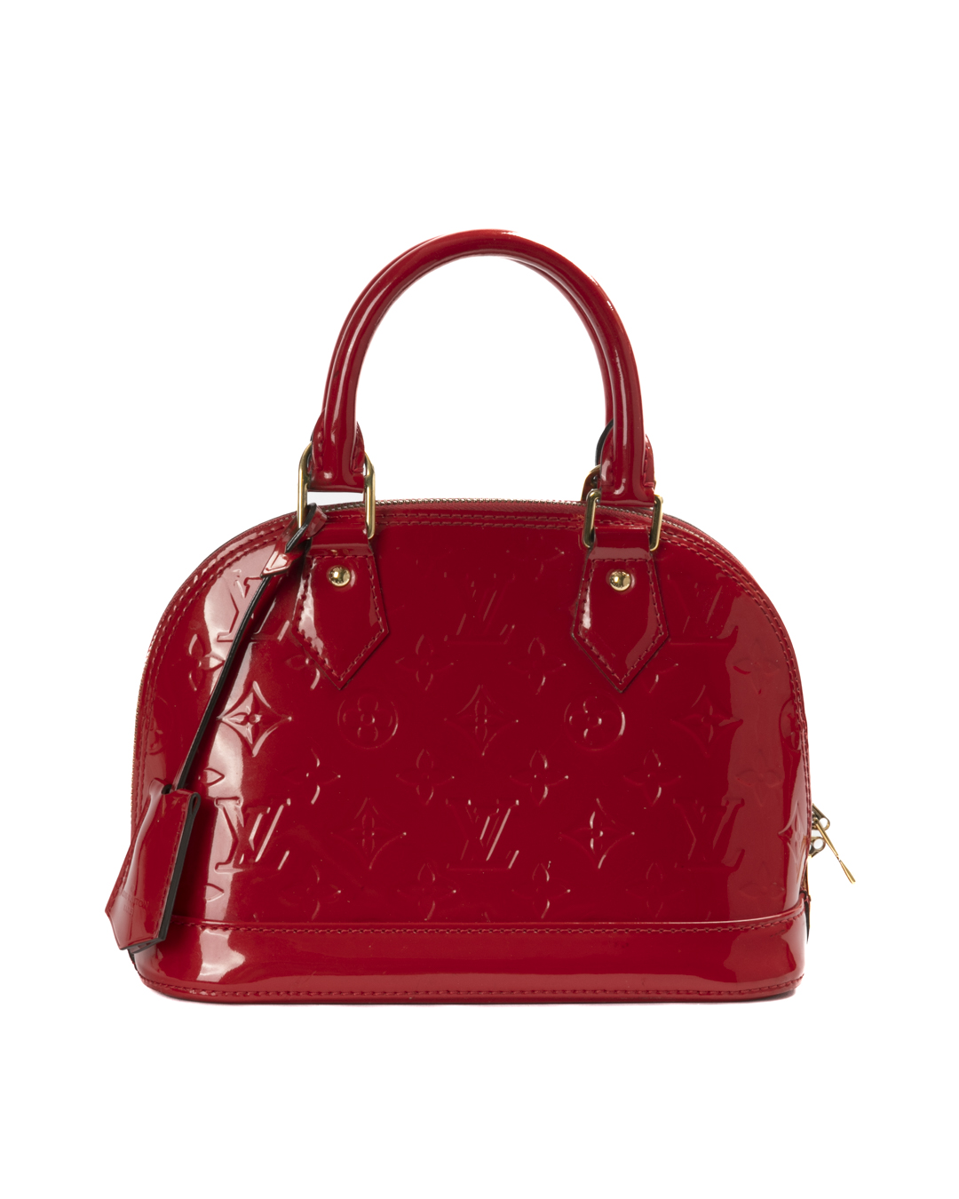 Louis Vuitton Alma BB Vernice Rossa
