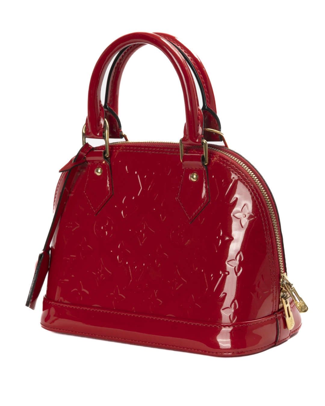 Alternative view of Louis Vuitton Alma BB Vernice Rossa