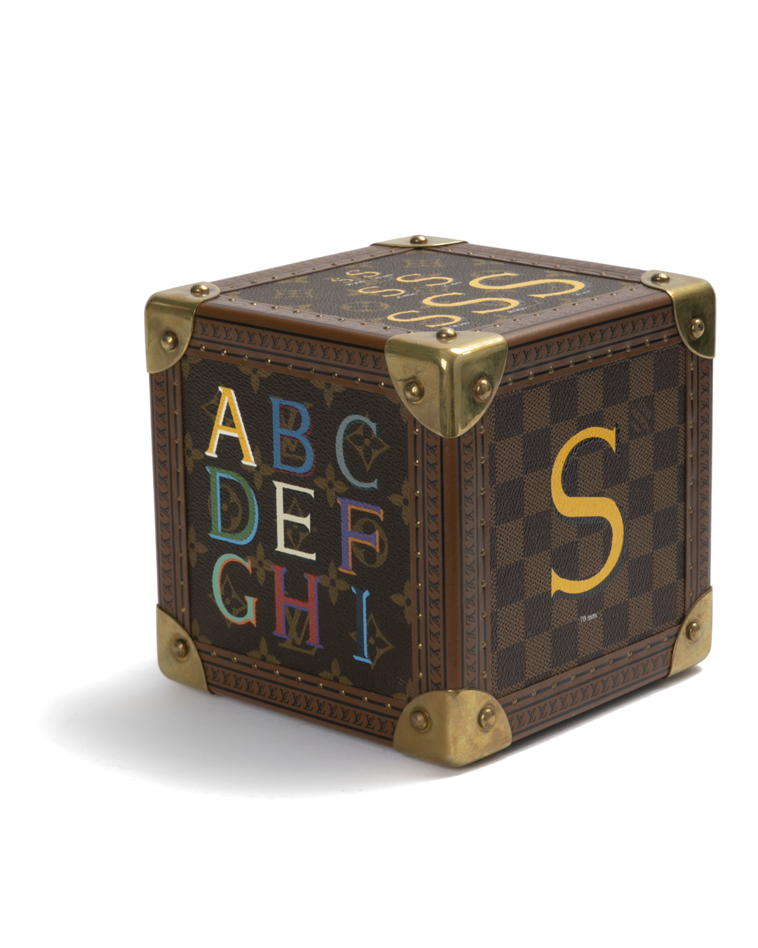 Alternative view of Louis Vuitton Secret Puzzle Cube Box Monogram/Damier