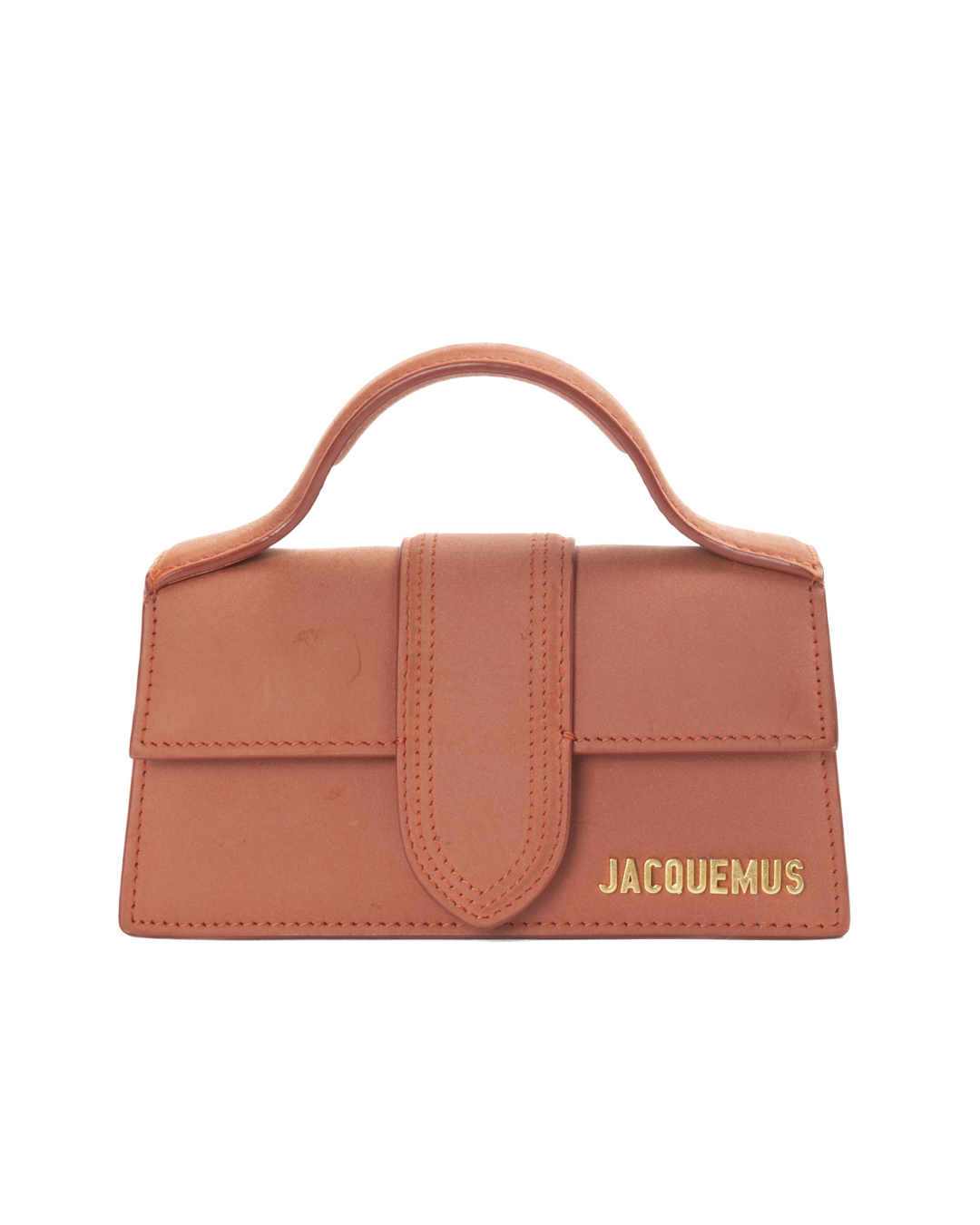 Jacquemus Le Bambino Mini Camoscio Mattone