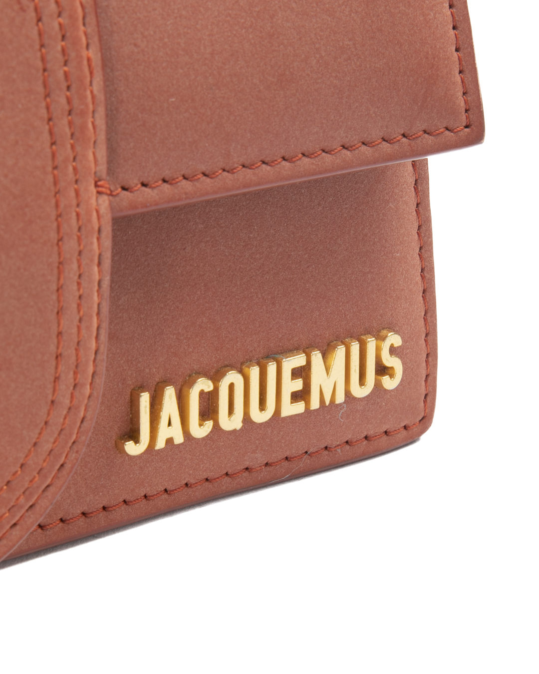 Alternative view of Jacquemus Le Bambino Mini Camoscio Mattone
