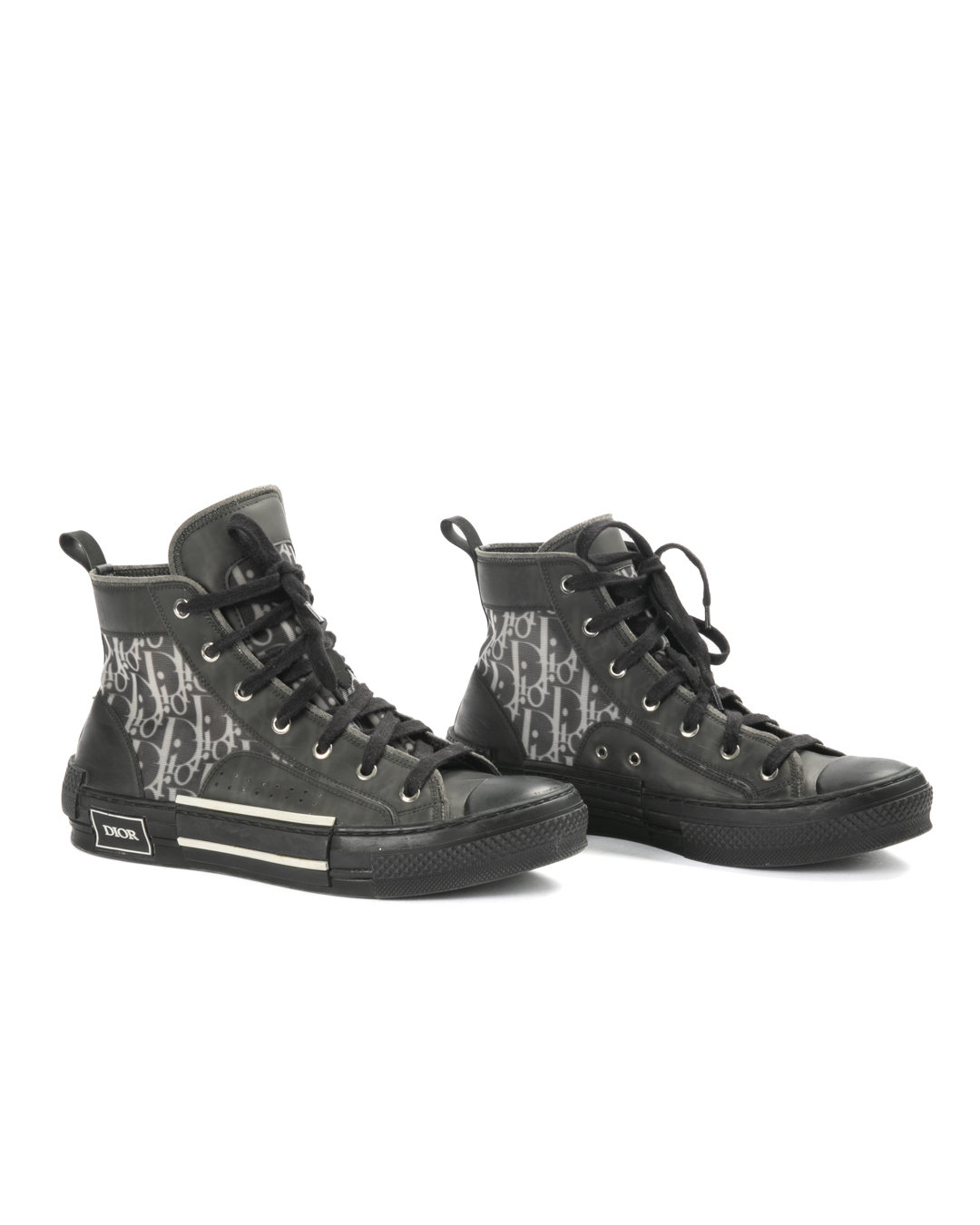 Alternative view of Dior Sneakers B23 League Alta Oblique Nero