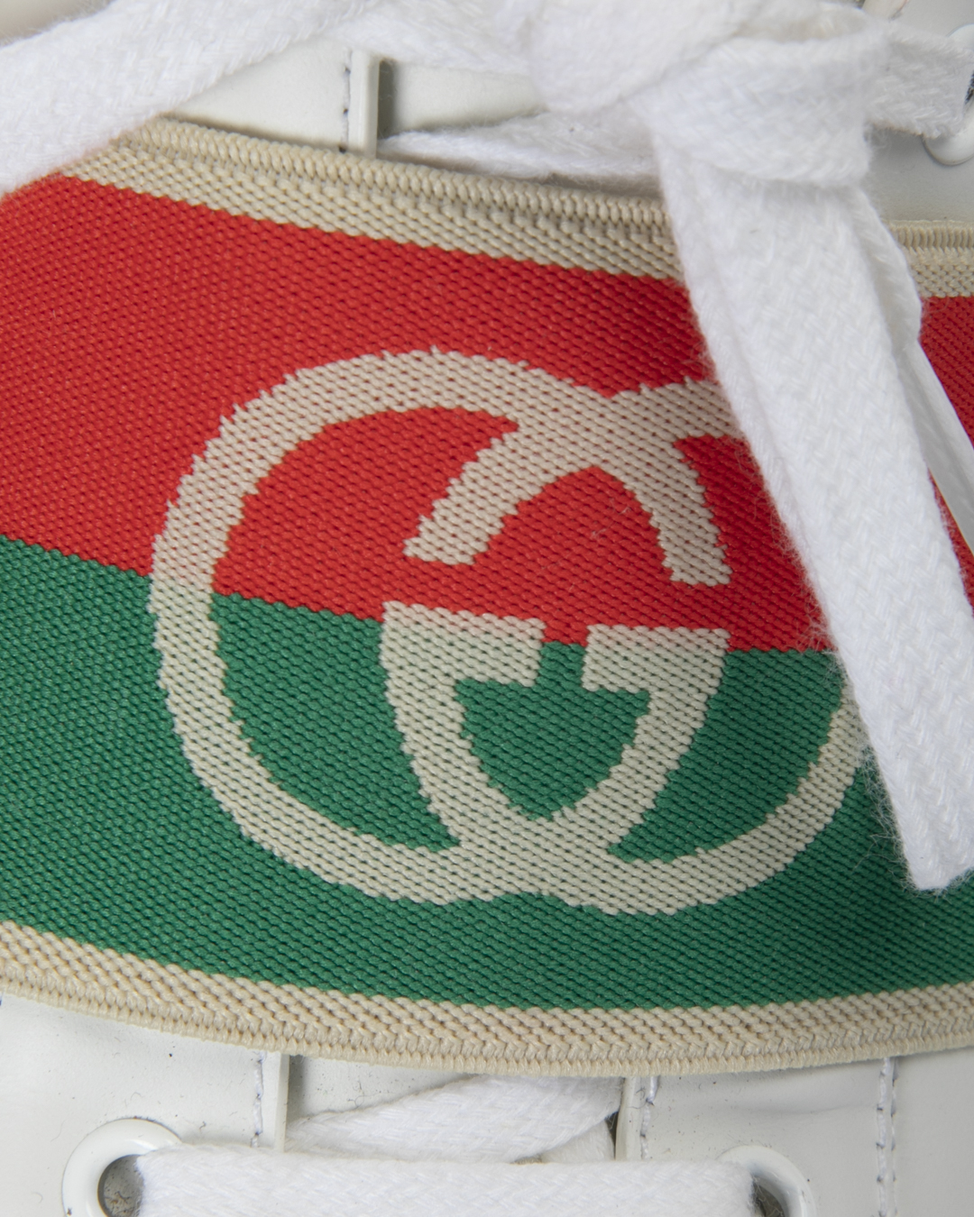 Alternative view of Gucci Sneakers Ace Elastic Web Bianca
