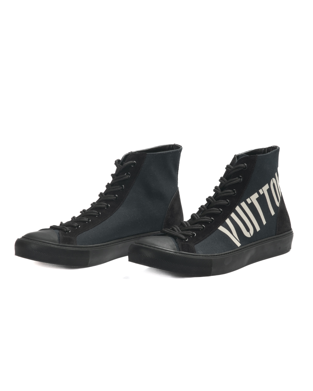 Alternative view of Louis Vuitton Sneaker Tattoo Fragment Nera