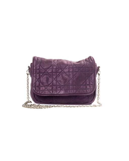 Dior Pochette Cannage Viola
