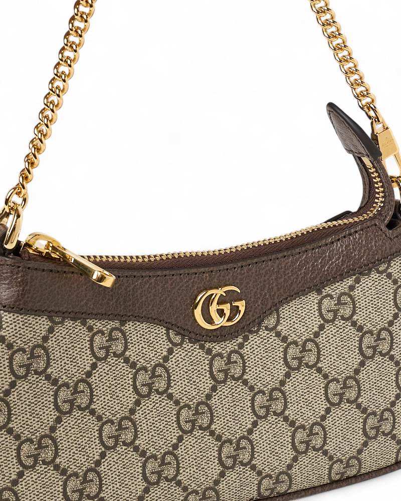 Alternative view of Gucci Pochette Ophidia Mini GG Supreme Marrone
