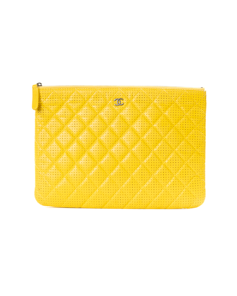 Chanel Pochette Small Traforata Gialla