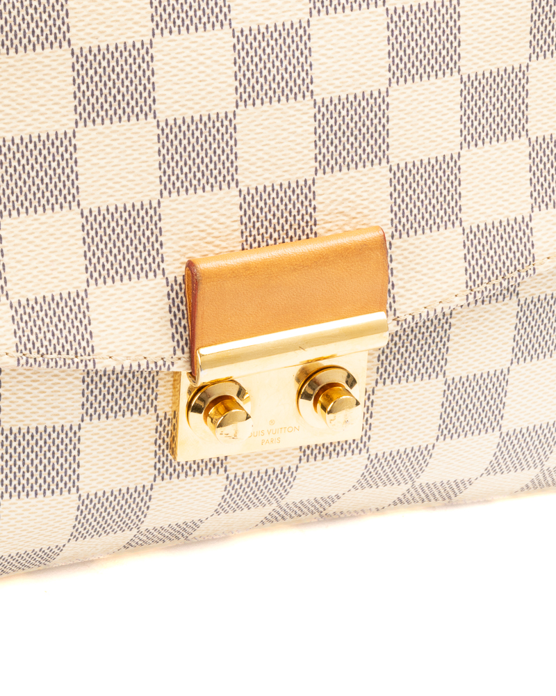 Alternative view of Louis Vuitton Croisette PM Damier Azur