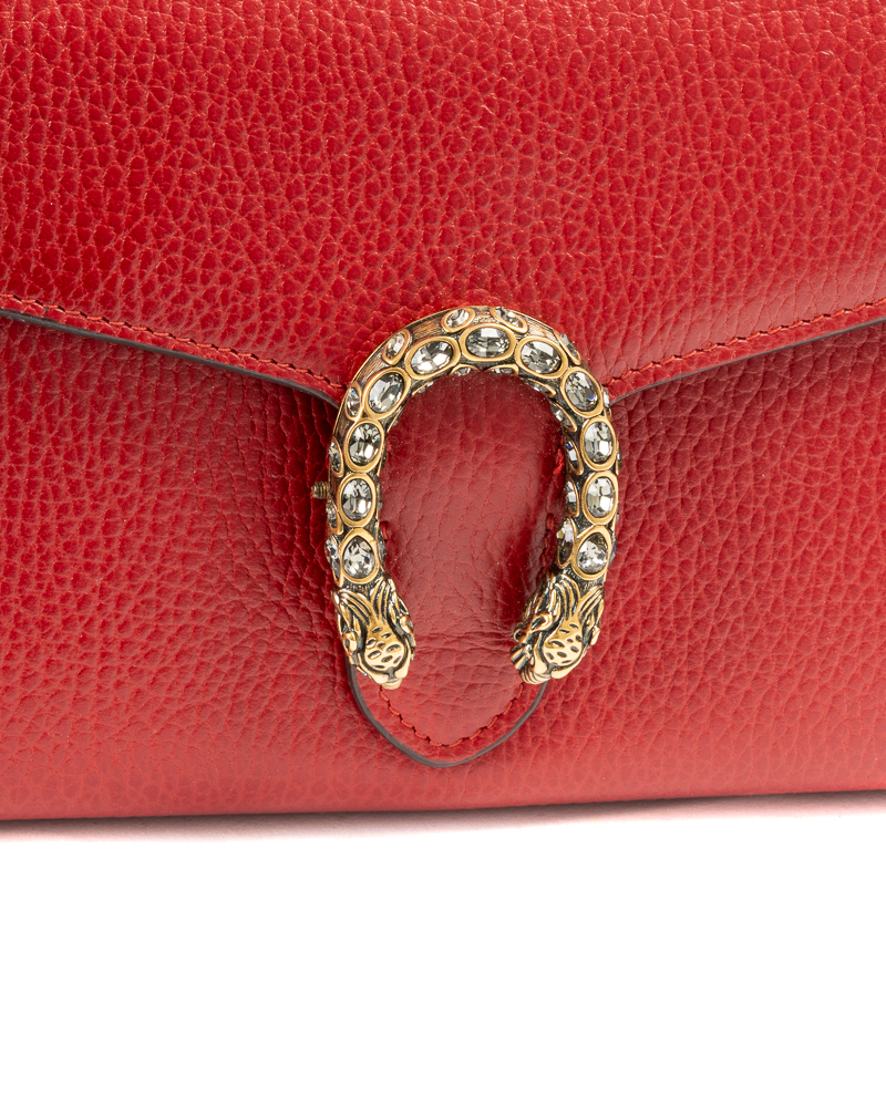 Alternative view of Gucci Dionysus Wallet On Chain Swarovski Rossa
