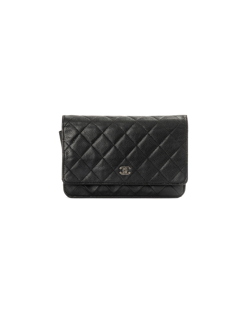 Chanel Wallet On Chain Caviar Nera