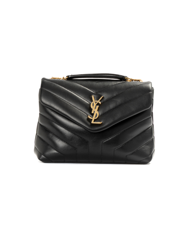 Saint Laurent Lou Lou Small Trapuntata Nera