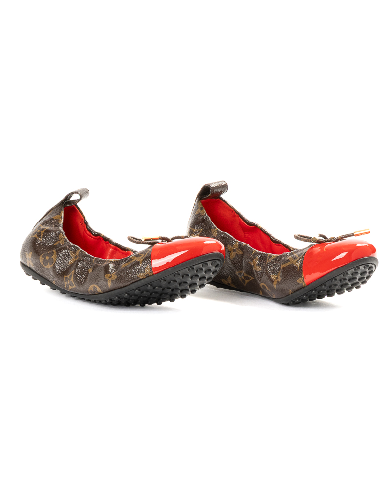 Alternative view of Louis Vuitton Ballerine Flirty Monogram Rossa