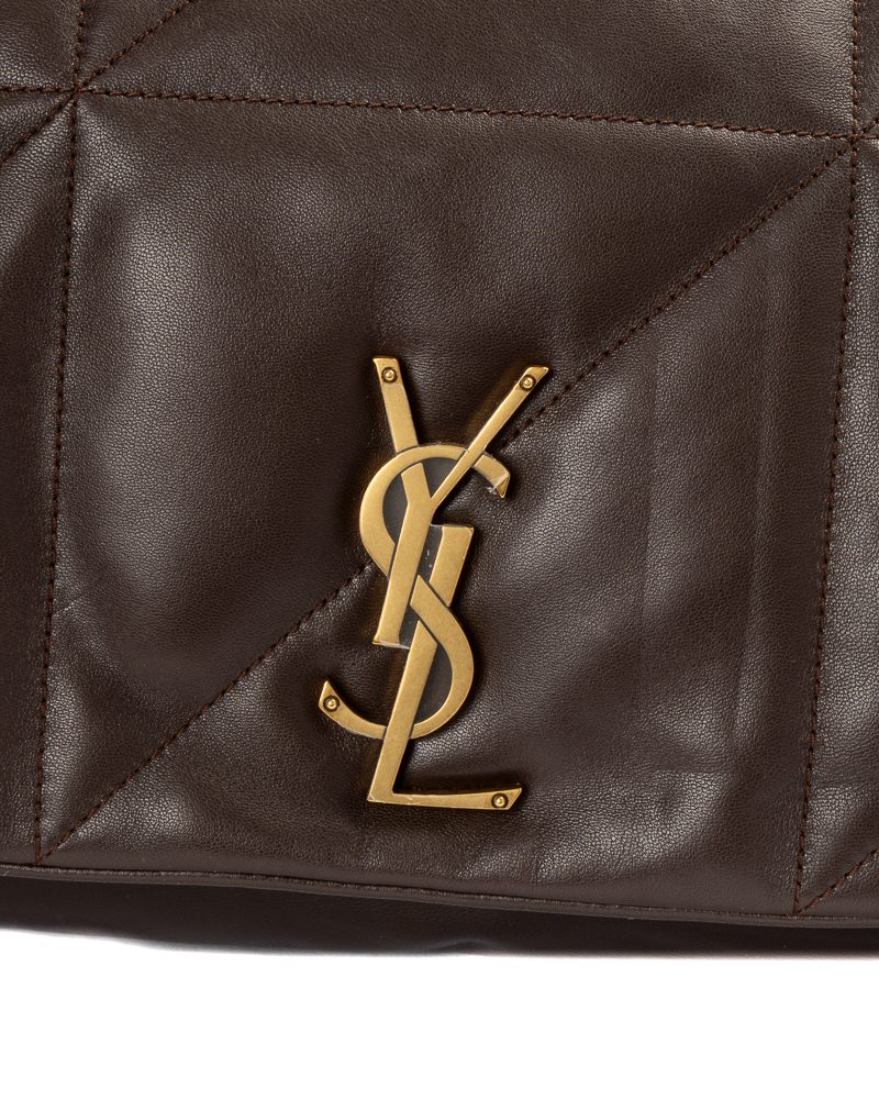 Alternative view of Saint Laurent Sac Jamie 4.3 Large Trapuntata Marrone