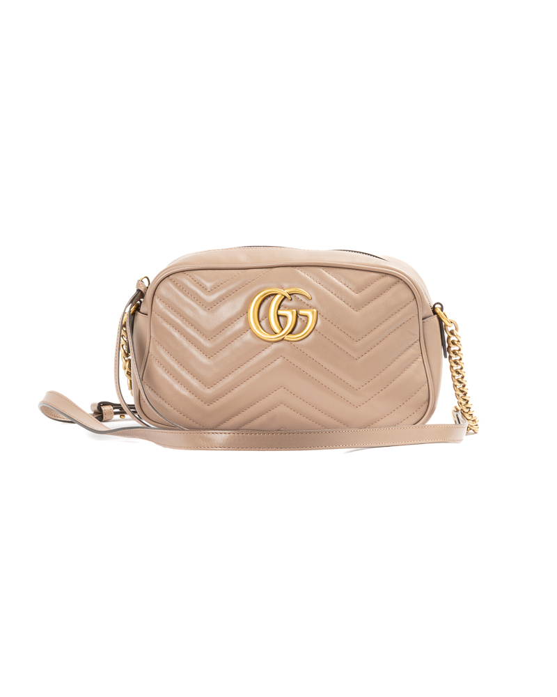 Gucci Camera Bag GG Marmont Matelassè Rosa