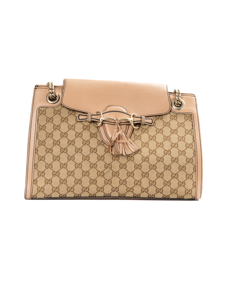 Gucci Emily Large GG Supreme Rosa Antico