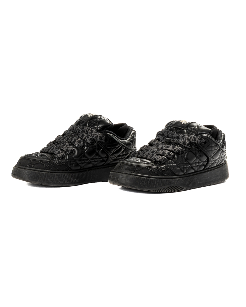 Dior Sneakers B9S Skater Cannage Nera