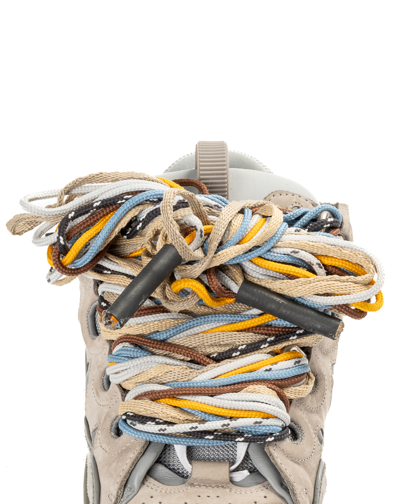 Alternative view of Lanvin Sneakers Crub Multi Lace Nabuk Grigia