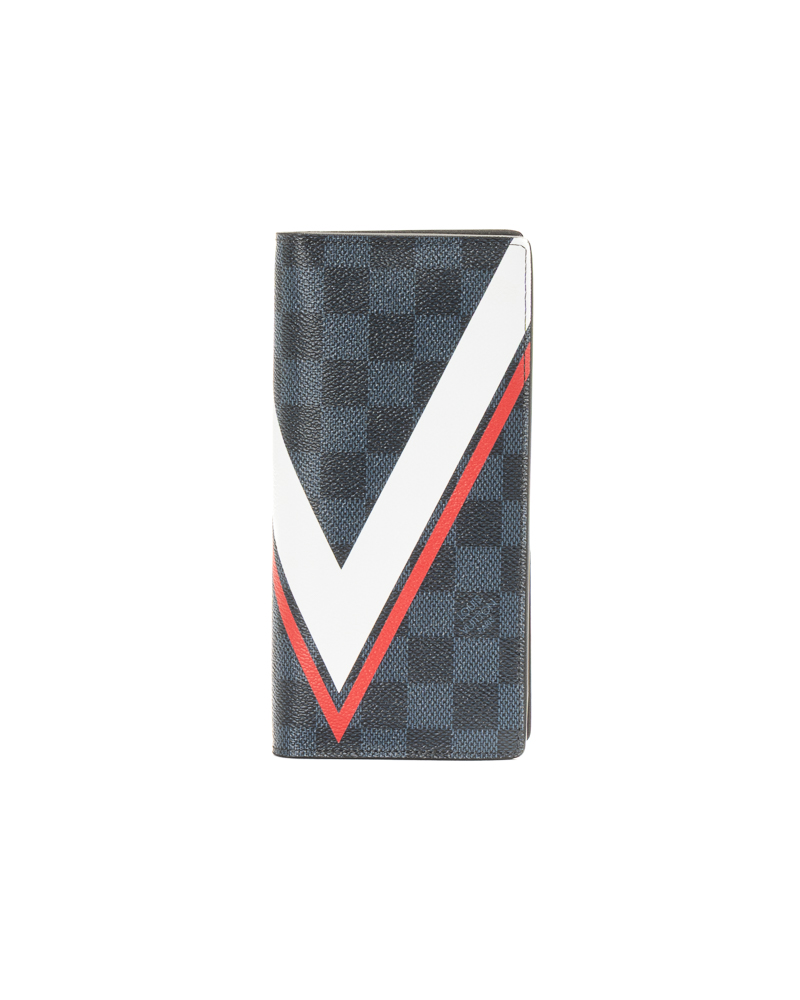 Louis Vuitton Portafoglio Zippy Organizer Damier Graphite Cobalt