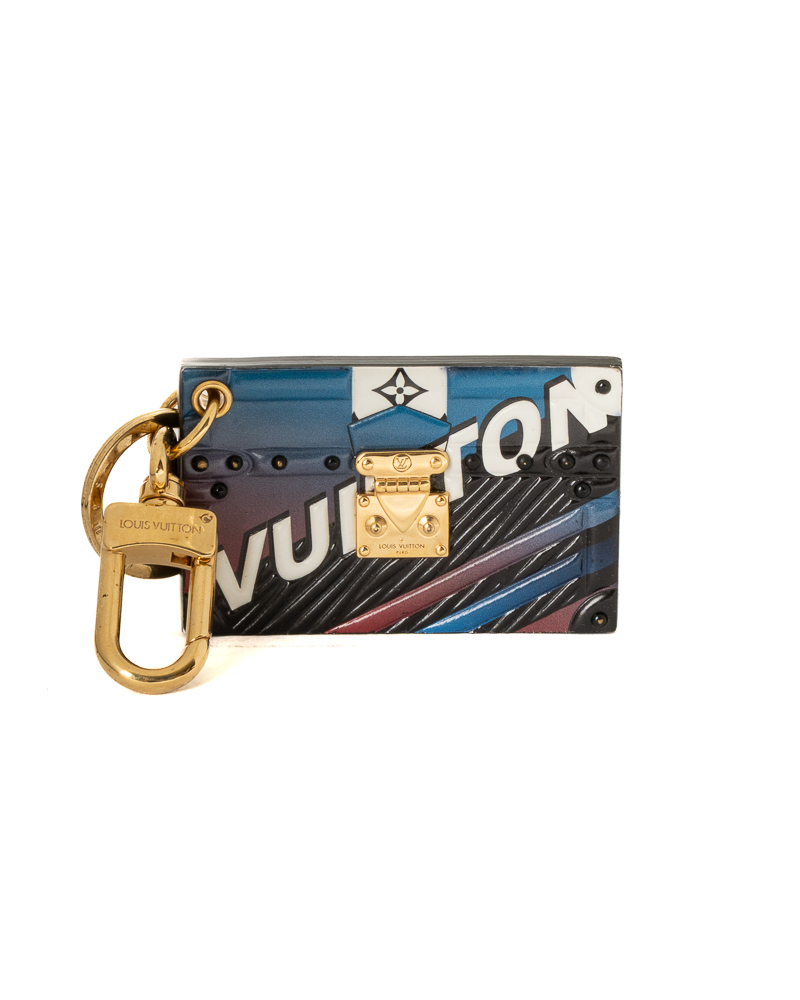 Louis Vuitton Portachiavi Race Trunk Epi Nero