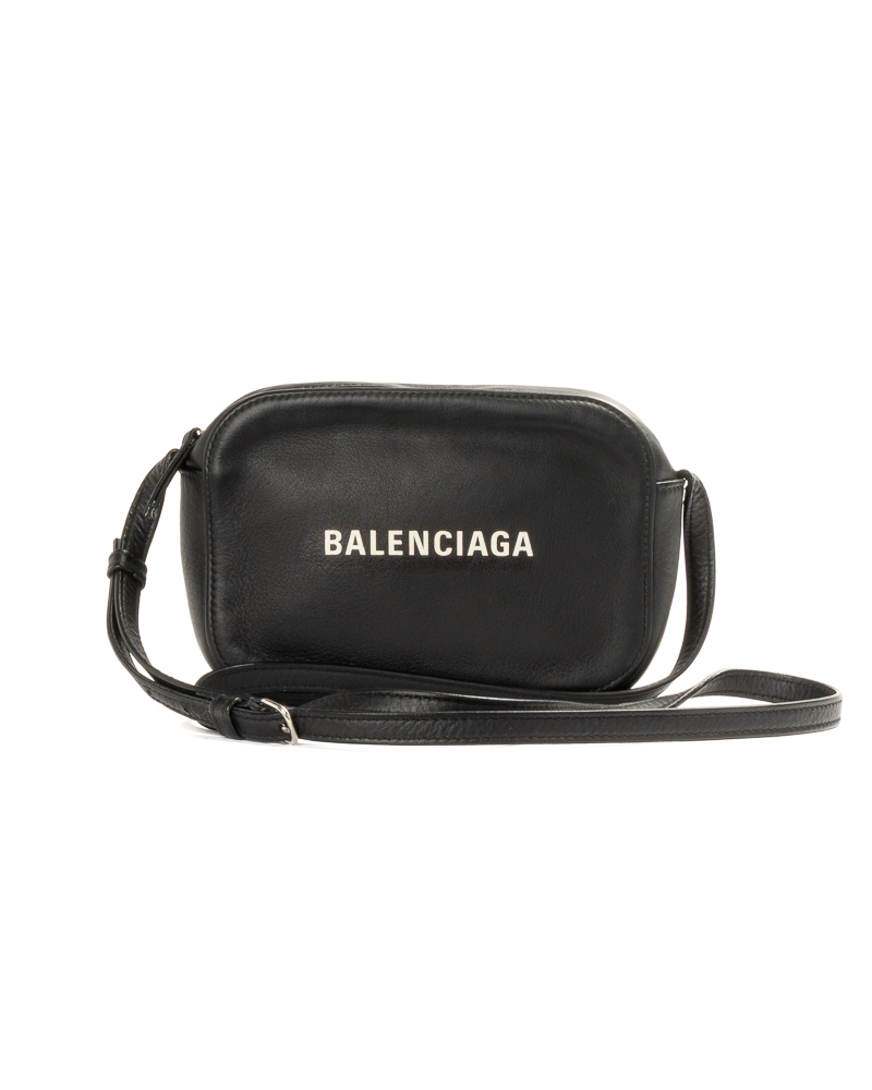 Balenciaga Camera Bag Logo Small Nera