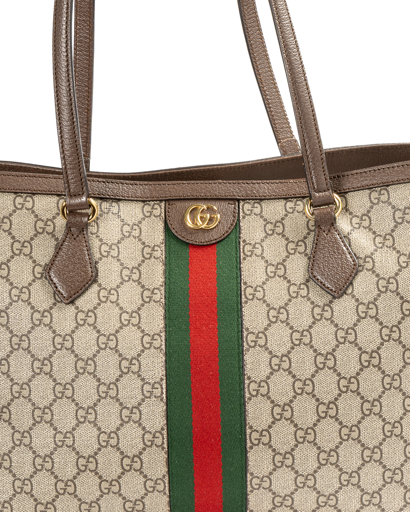 Alternative view of Gucci Shopper Ophidia Medium GG Supreme Marrone