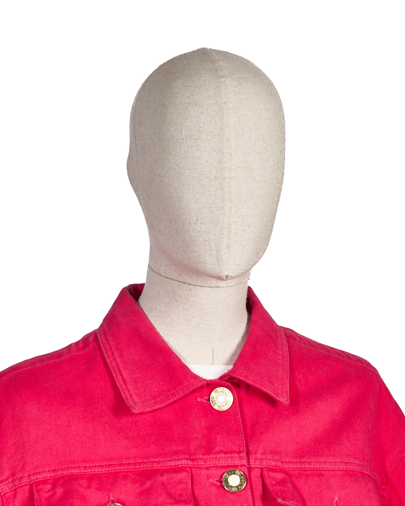 Alternative view of Versace Giacca Vintage Denim Fucsia