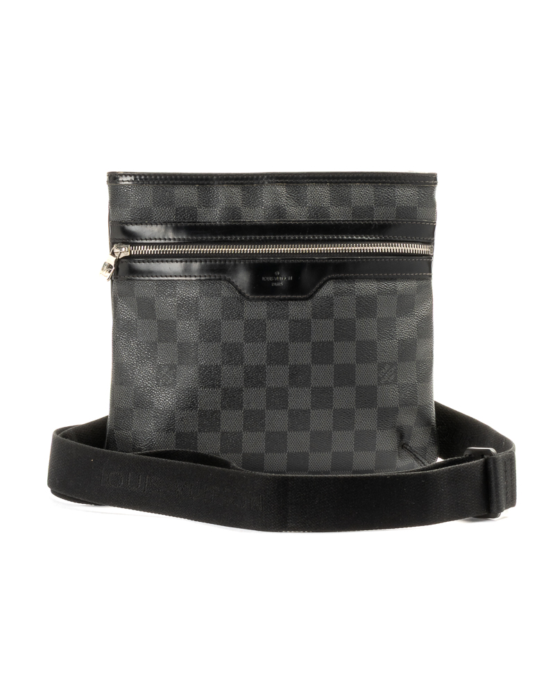 Alternative view of Louis Vuitton Tracolla Thomas PM Damier Graphite