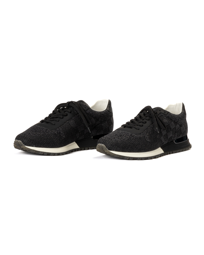 Louis Vuitton Sneakers Runway Tricot Damier Nera