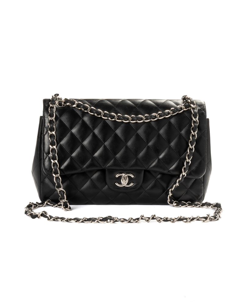 Alternative view of Chanel Jumbo Timeless Double Flap Nera