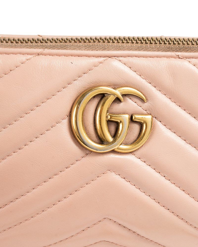 Alternative view of Gucci Pochette Small GG Marmont Rosa