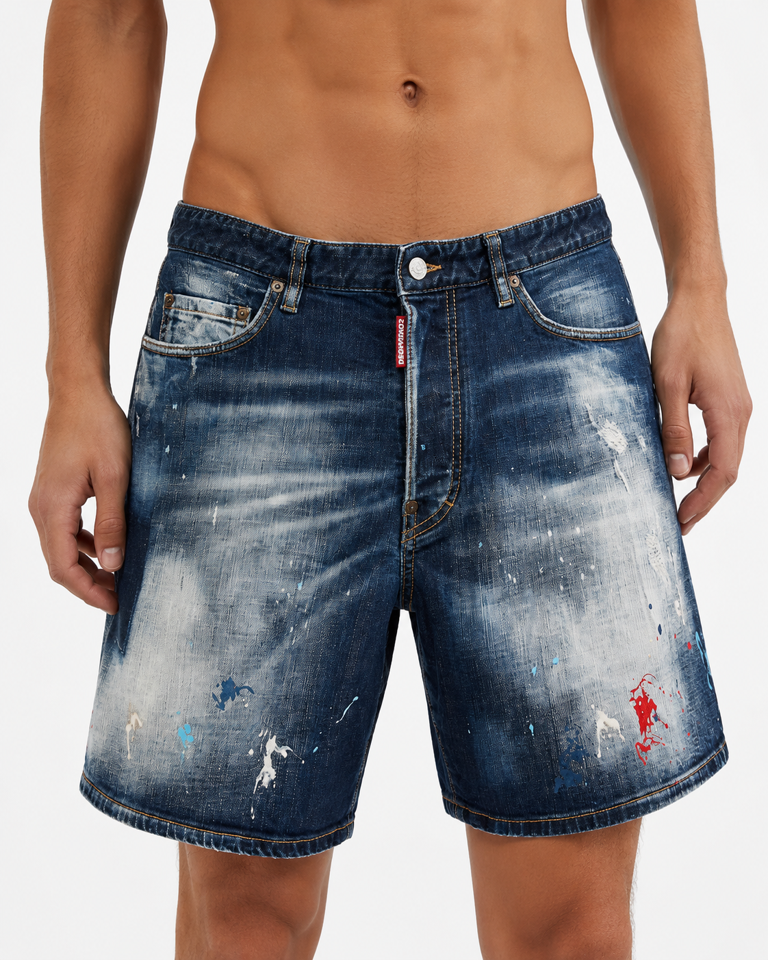 Dsquared Bermuda Jeans Print