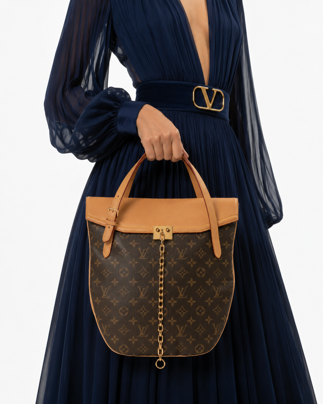 Alternative view of Louis Vuitton Flappy MM Monogram