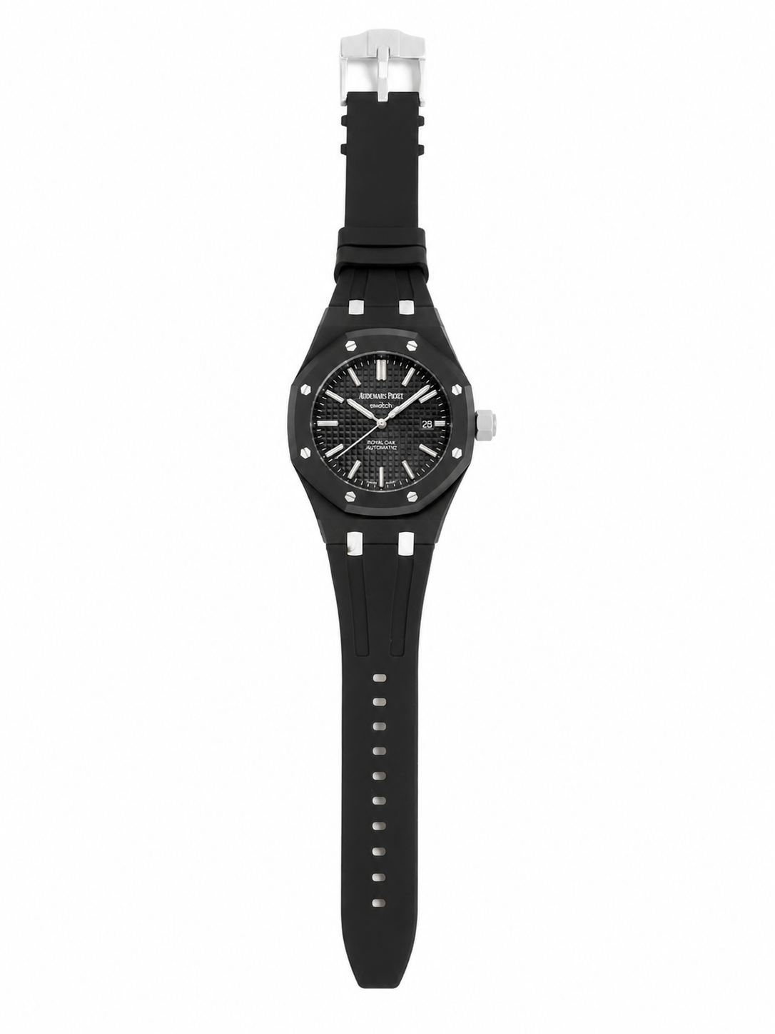 Cinturino Royal Pop Gomma Nero