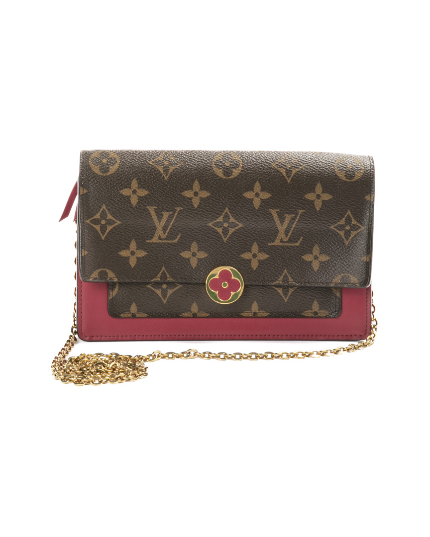 Louis Vuitton Pochette Flore PM Monogram Fucsia