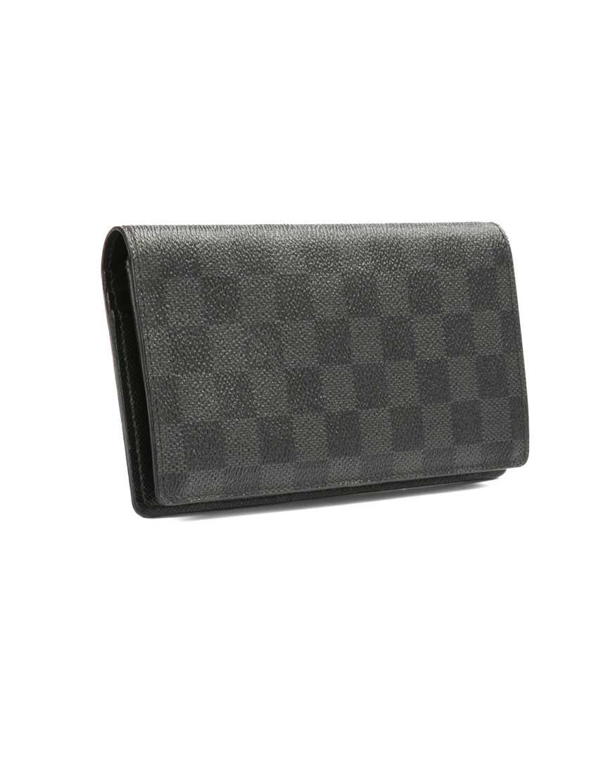 Alternative view of Louis Vuitton Portafoglio Brazza Damier Graphite