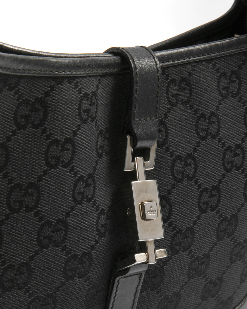 Alternative view of Gucci Jackie Small GG Supreme Nera