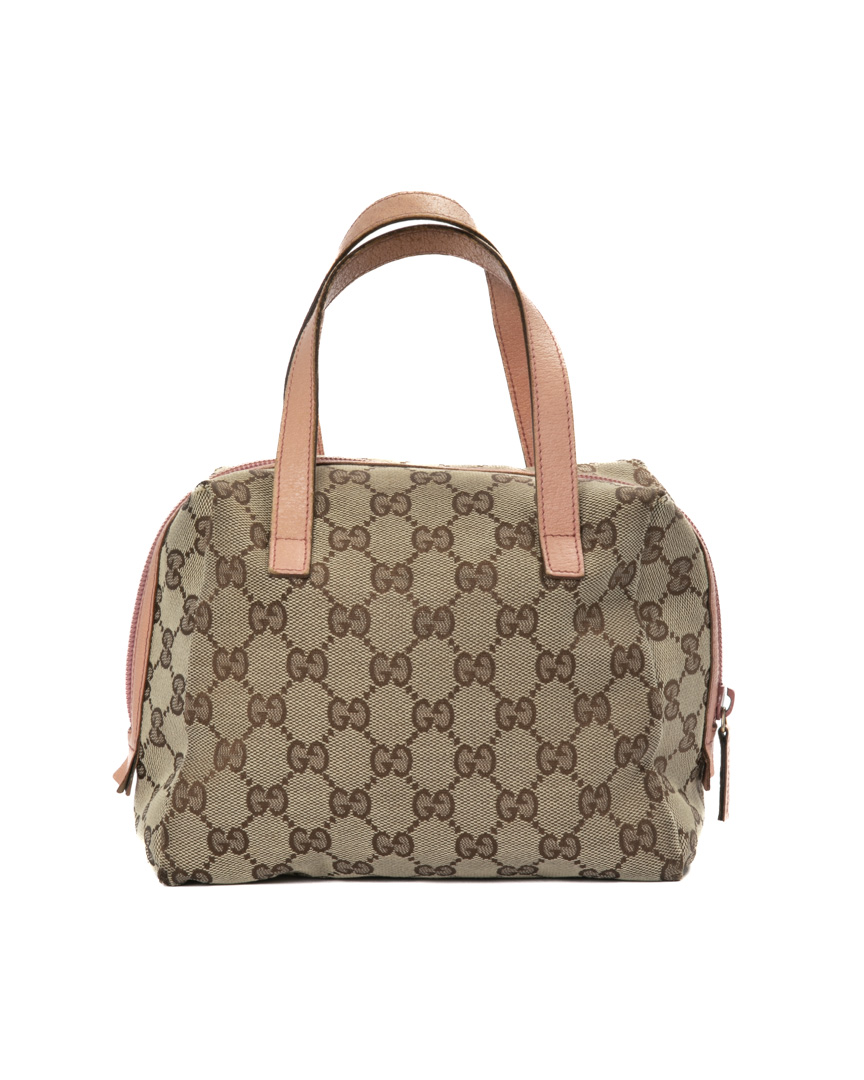 Gucci Mini Bag Zip GG Supreme Rosa