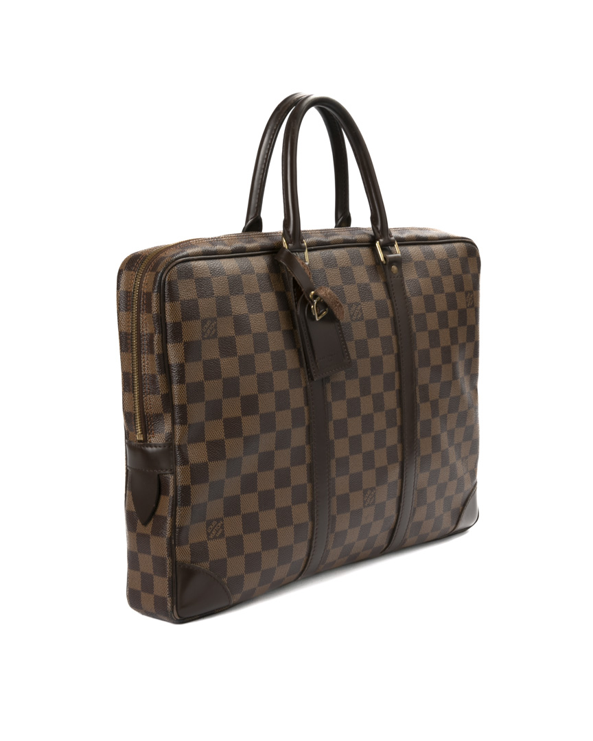 Alternative view of Louis Vuitton Porta Documenti Voyage MM Damier Ebene