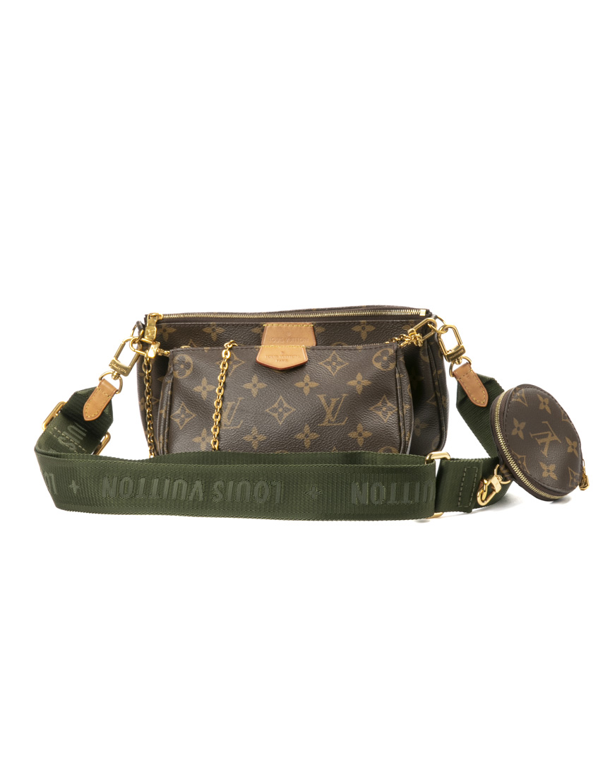 Louis Vuitton Multi Pochette MM Monogram Kaki