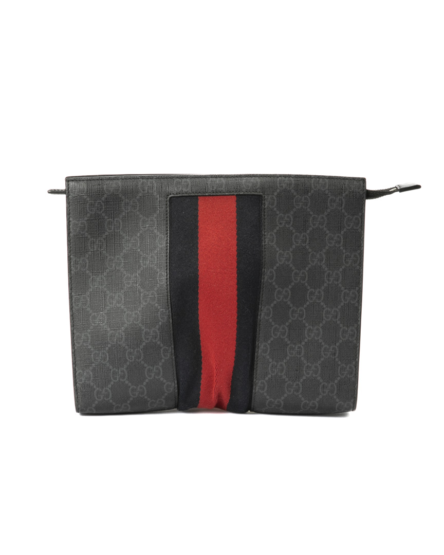 Gucci Pochette Web GG Supreme Blu
