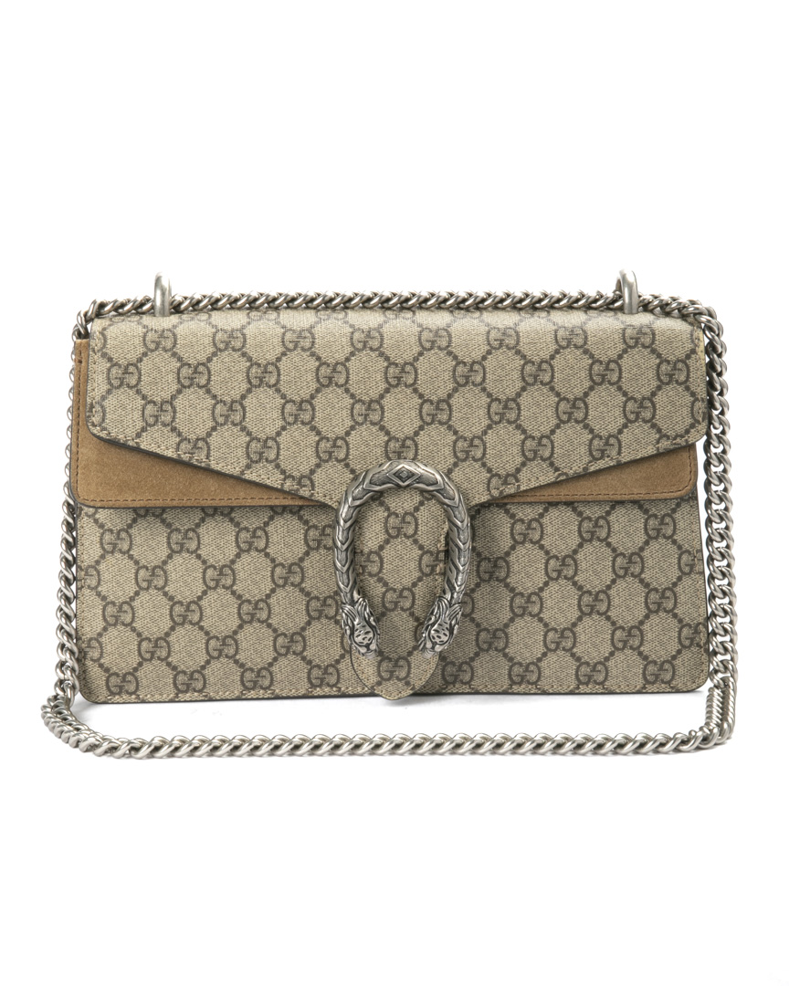 Gucci Dionysus Medium GG Supreme Beige