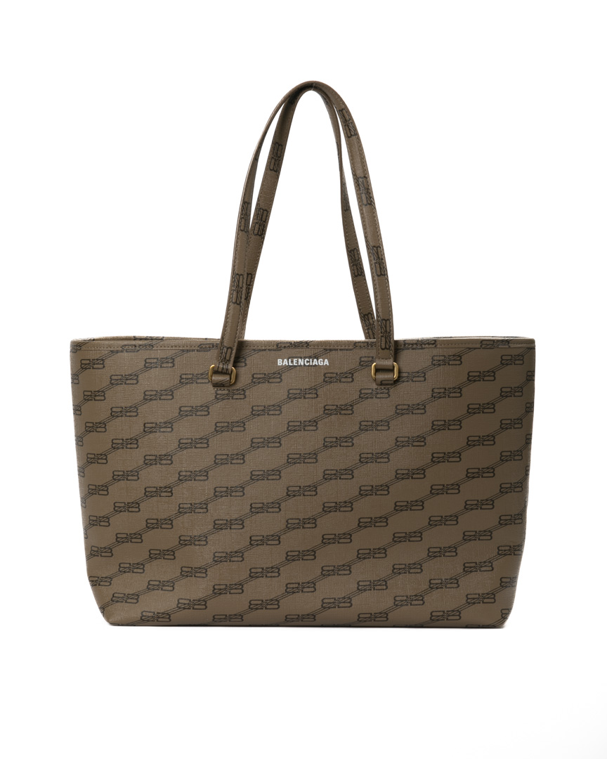 Balenciaga Tote East-West Medium Signature Beige