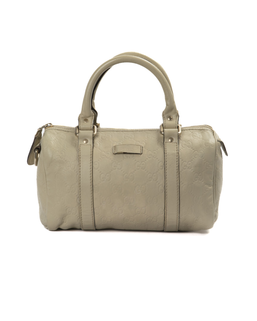 Gucci Boston Mini GG Guccissima Bianco